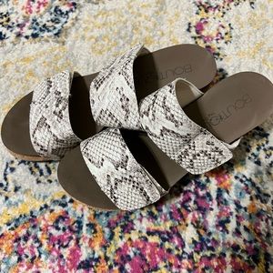 Corkys snake sandals